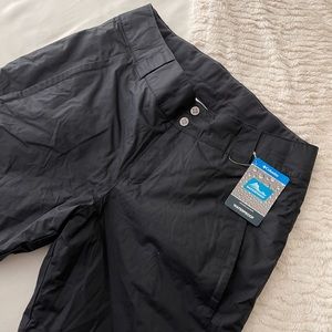 NEW! Columbia Women’s Black Chestnut Mountain Pant (size regular M medium)